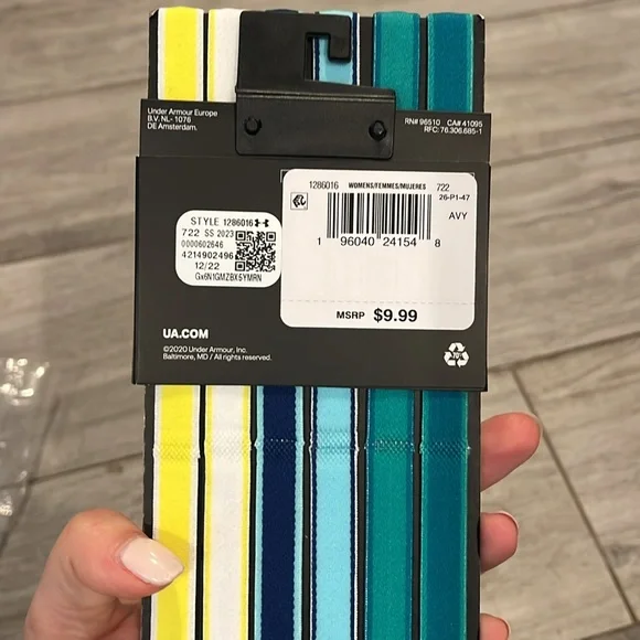 New!! Under Armour Vibrant Headband Set - Picture 2 of 2